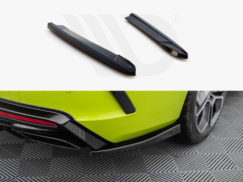Rear Side Splitters V.4 Skoda Octavia RS Mk4 - Maxton Design