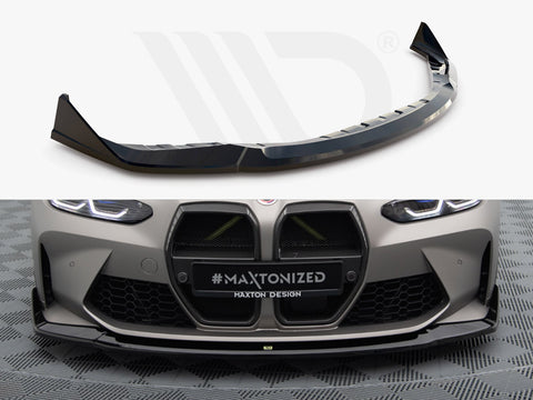 BMW M4 G82 / M3 G80 Front Splitter V.4 CSL Look - Maxton Design