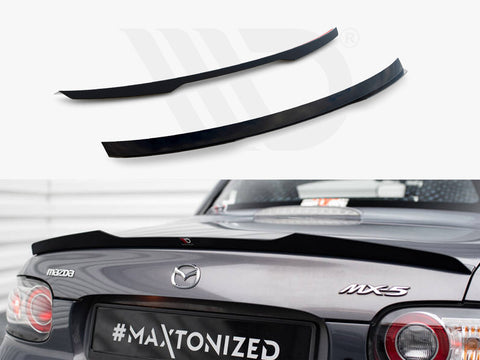 Mazda MX5 Hardtop NC (Mk3) Spoiler CAP - Maxton Design