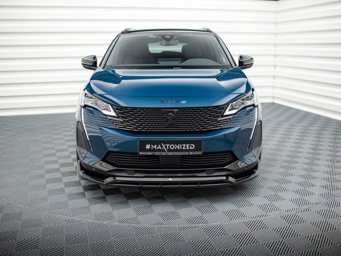 Peugeot 3008 GT-Line Mk2 Facelift Front Splitter - Maxton Design