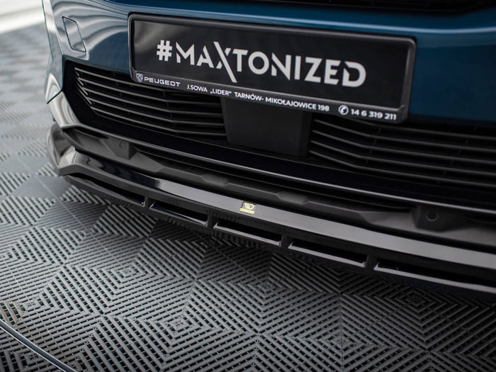 Peugeot 3008 GT-Line Mk2 Facelift Front Splitter - Maxton Design