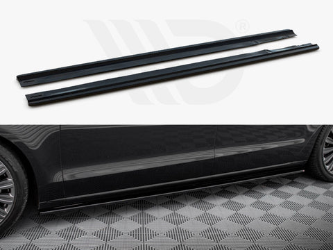 Maxton Design - SIDE SKIRTS DIFFUSERS AUDI A8 LONG D4 (2009- 2017)