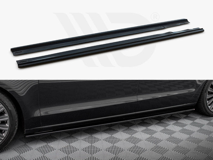Maxton Design - SIDE SKIRTS DIFFUSERS AUDI A8 LONG D4 (2009- 2017)