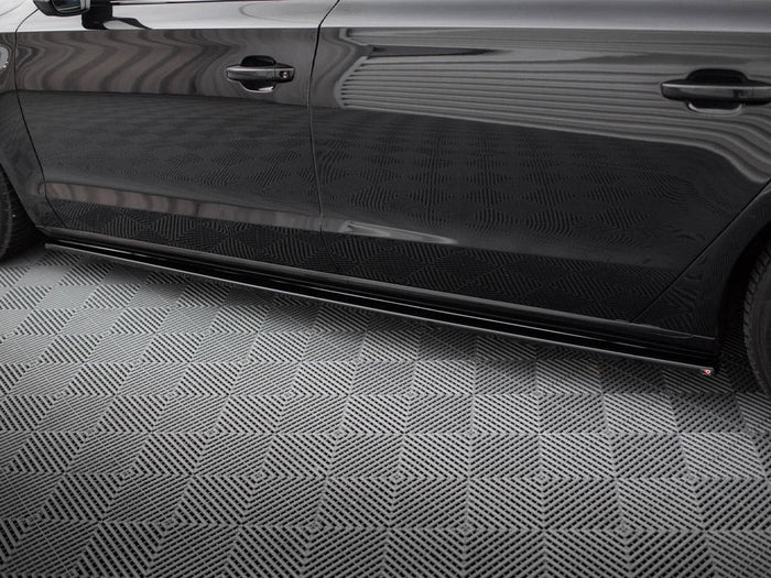 Maxton Design - SIDE SKIRTS DIFFUSERS AUDI A8 LONG D4 (2009- 2017)
