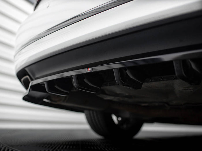 Volkswagen Passat GT B8 Facelift USA Rear Splitter (Vertical Bars) - Maxton Design