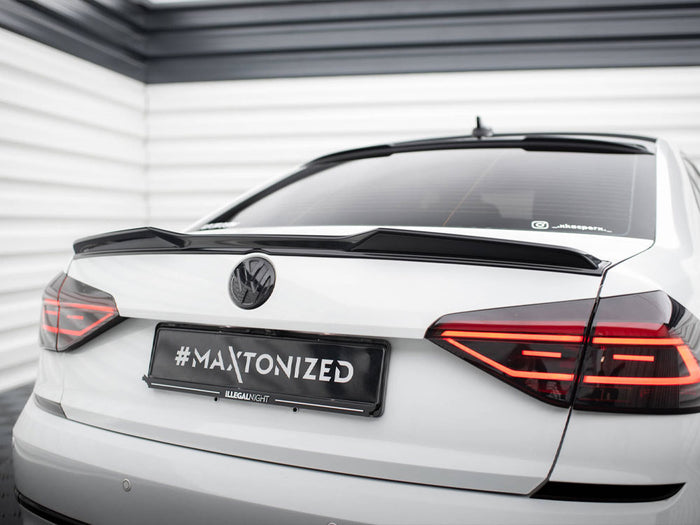 Volkswagen Passat GT B8 Facelift USA Spoiler CAP 3D - Maxton Design