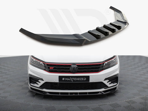 Volkswagen Passat GT B8 Facelift USA Front Splitter V.1 - Maxton Design
