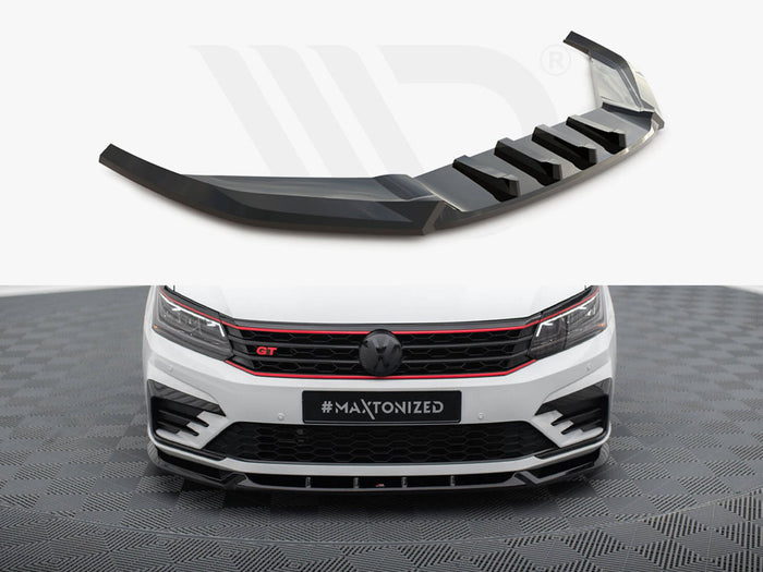 Volkswagen Passat GT B8 Facelift USA Front Splitter V.1 - Maxton Design