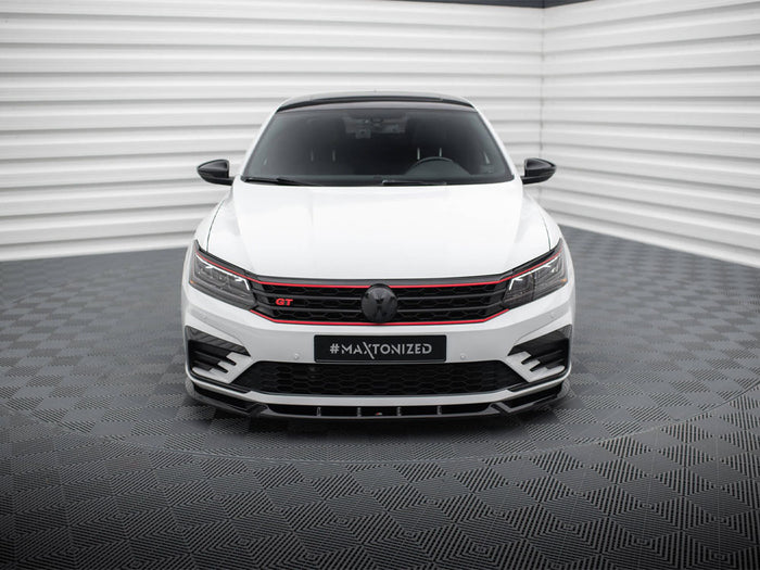 Volkswagen Passat GT B8 Facelift USA Front Splitter V.1 - Maxton Design