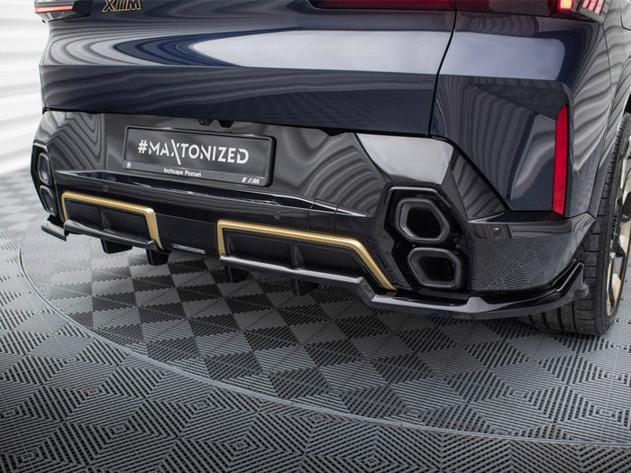 Maxton Design - Central Rear Splitter (Vertical Bars) BMW XM G09