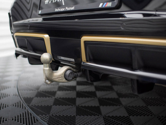 Maxton Design - Central Rear Splitter (Vertical Bars) BMW XM G09