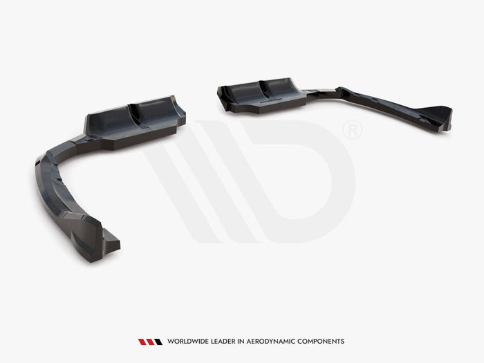 Maxton Design - Central Rear Splitter (Vertical Bars) BMW XM G09