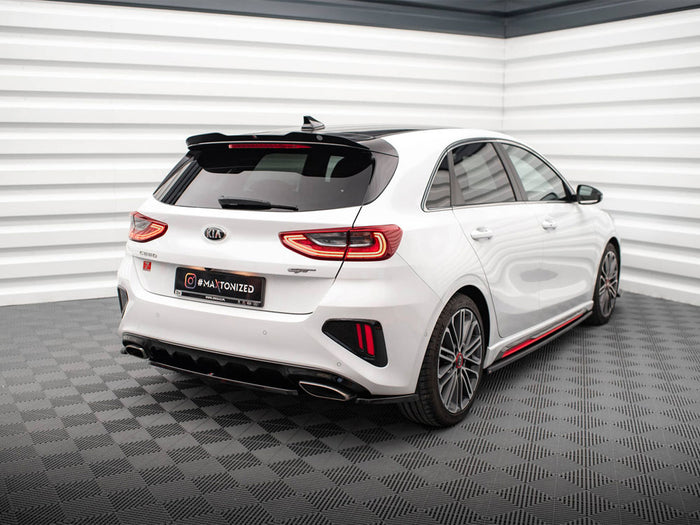 Kia Ceed GT Mk3 Central Rear Splitter - Maxton Design