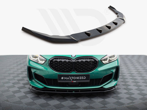 BMW M135i F40 Front Splitter V.9 - Maxton Design
