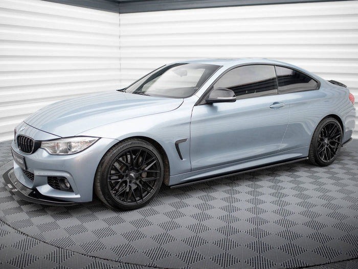 Maxton Design - SIDE SKIRTS SPLITTERS BMW 4 F32 M-SPORT (2013-2016)
