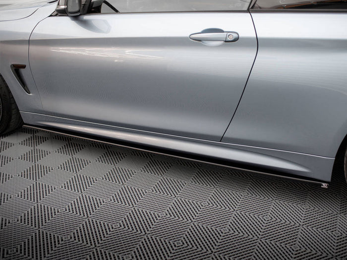 Maxton Design - SIDE SKIRTS SPLITTERS BMW 4 F32 M-SPORT (2013-2016)