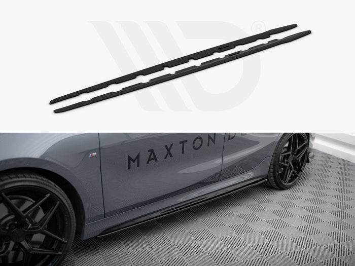 Maxton Design - SIDE SKIRTS DIFFUSERS V.2 BMW 1 F40 M-SPORT / M135I