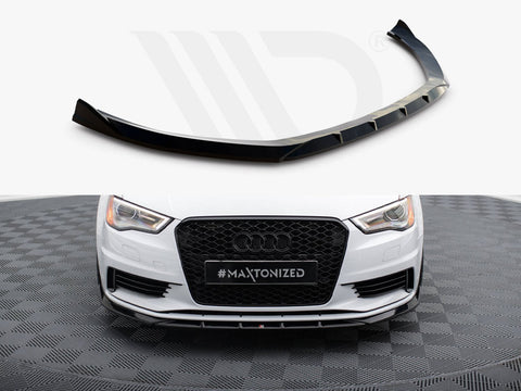 Audi A3 Sedan 8V Front Splitter V.1 - Maxton Design