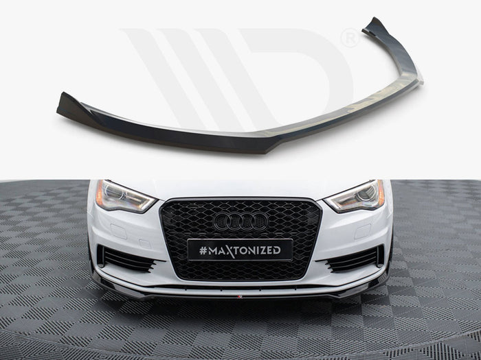 Audi A3 Sedan 8V Front Splitter V.2 - Maxton Design