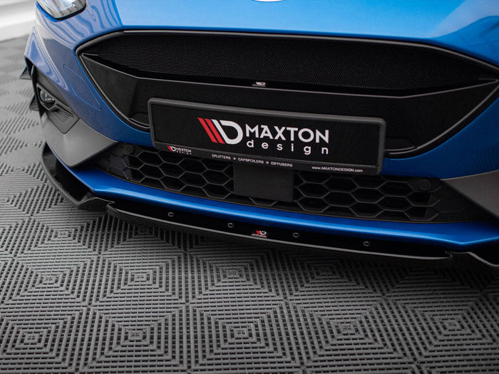 Maxton Design - FRONT SPLITTER V.7 FORD FOCUS ST / ST-LINE MK4