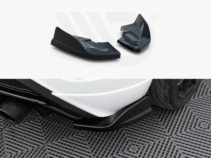 Ford Fiesta ST Mk7 Facelift Rear Side Splitters V.2 - Maxton Design