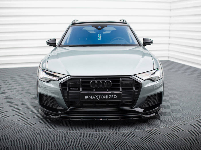 Audi A6 Allroad C8 Front Splitter - Maxton Design