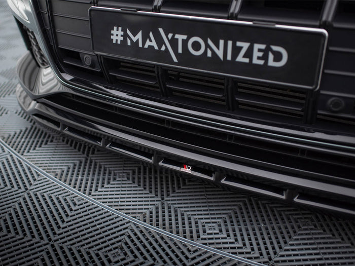 Audi A6 Allroad C8 Front Splitter - Maxton Design
