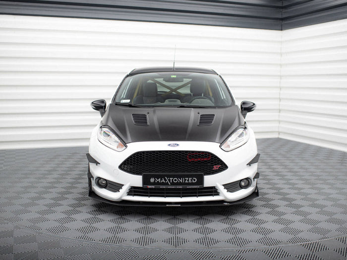 Maxton Design - Front Racing Splitter V.3 Ford Fiesta MK7 ST Facelift (2013-2017)