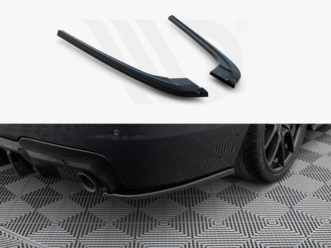 BMW 5 M-Pack F10 / F11 Rear Side Splitters V.3 - Maxton Design