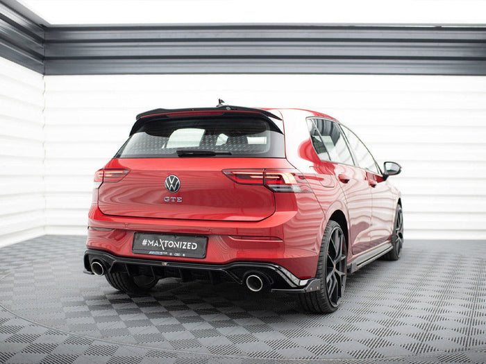 Maxton Design - REAR VALANCE + EXHAUST ENDS IMITATION VOLKSWAGEN GOLF GTE MK8