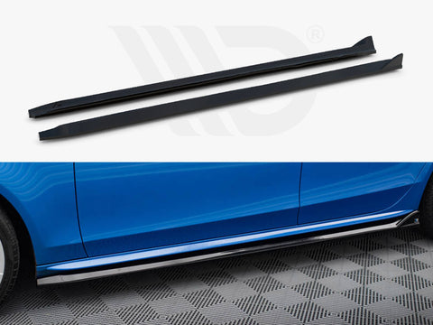 Audi A4 / A4 S-Line / S4 B8 Side Skirts Diffusers V.4 - Maxton Design