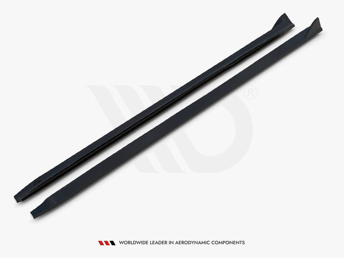 Audi A4 / A4 S-Line / S4 B8 Side Skirts Diffusers V.4 - Maxton Design