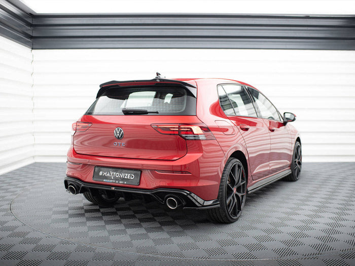 Maxton Design - REAR SIDE SPLITTERS V.1 VOLKSWAGEN GOLF GTI / GTE MK8