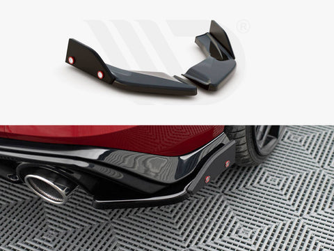 Volkswagen Golf GTI / GTE Mk8 Rear Side Splitters V.2 + Flaps - Maxton Design