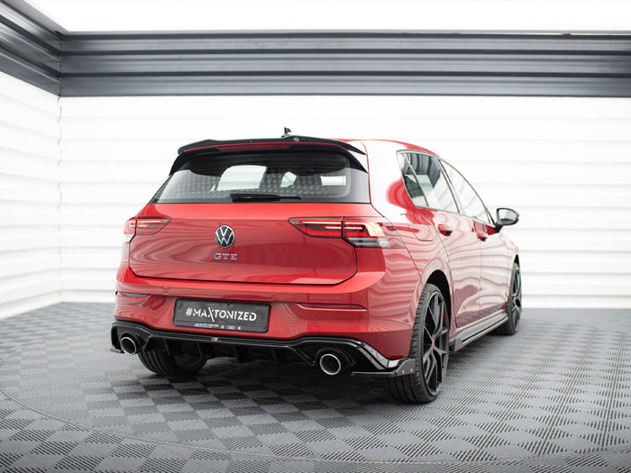 Volkswagen Golf GTI / GTE Mk8 Rear Side Splitters V.2 + Flaps - Maxton Design