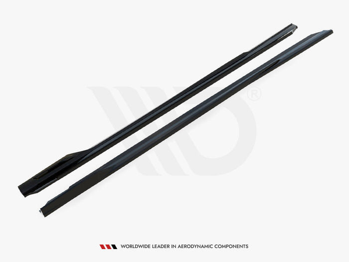 Maxton Design - SIDE SKIRTS DIFFUSERS V.2 BMW 5 M-PACK G60
