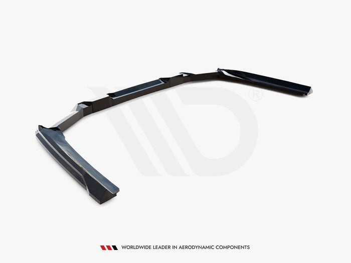 Maxton Design - Rear Splitter (with Vertical Bars) V.1 BMW 5 / i5 M-Pack Sedan / Touring G60 / G61