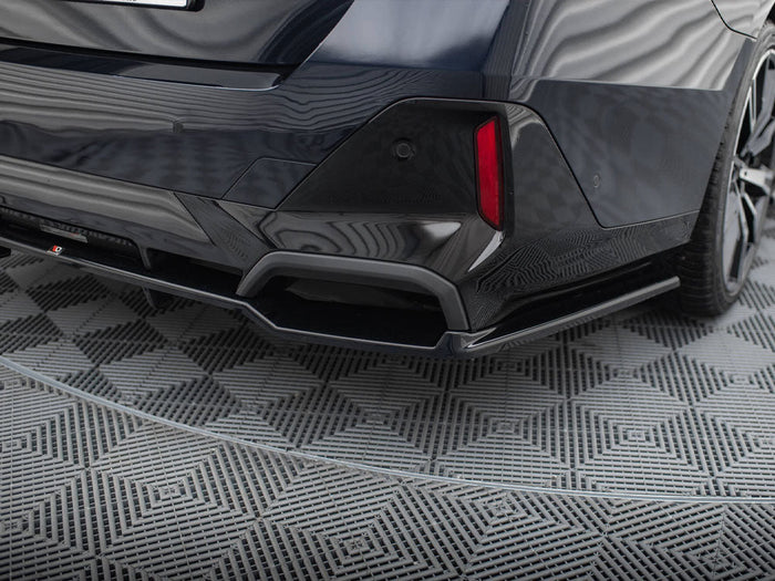 Maxton Design - Rear Splitter (with Vertical Bars) V.2 BMW 5 / i5 M-Pack Sedan / Touring G60 / G61