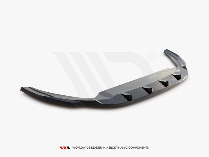Volkswagen Polo GTI Mk6 Facelift Front Splitter V.1 - Maxton Design