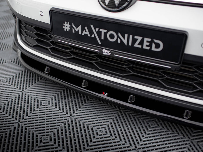 Volkswagen Polo GTI Mk6 Facelift Front Splitter V.1 - Maxton Design