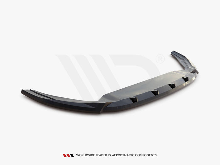 Volkswagen Polo GTI Mk6 Facelift Front Splitter V.2 - Maxton Design