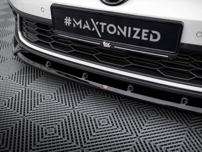 Volkswagen Polo GTI Mk6 Facelift Front Splitter V.2 - Maxton Design