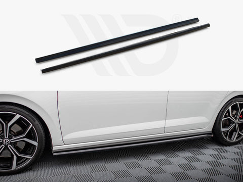 Volkswagen Polo GTI Mk6 Facelift Side Skirts Diffusers - Maxton Design