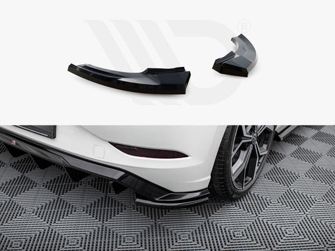 Volkswagen Polo GTI Mk6 Facelift Rear Side Splitters - Maxton Design