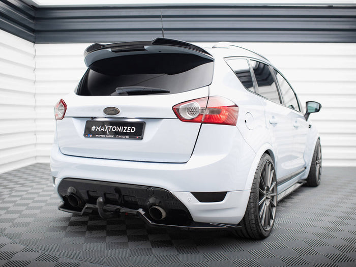 Ford Kuga ST Mk1 Central Rear Splitter (Vertical Bars) - Maxton Design