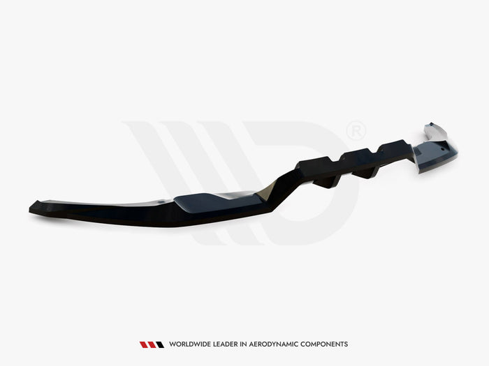 Ford Kuga ST Mk1 Central Rear Splitter (Vertical Bars) - Maxton Design