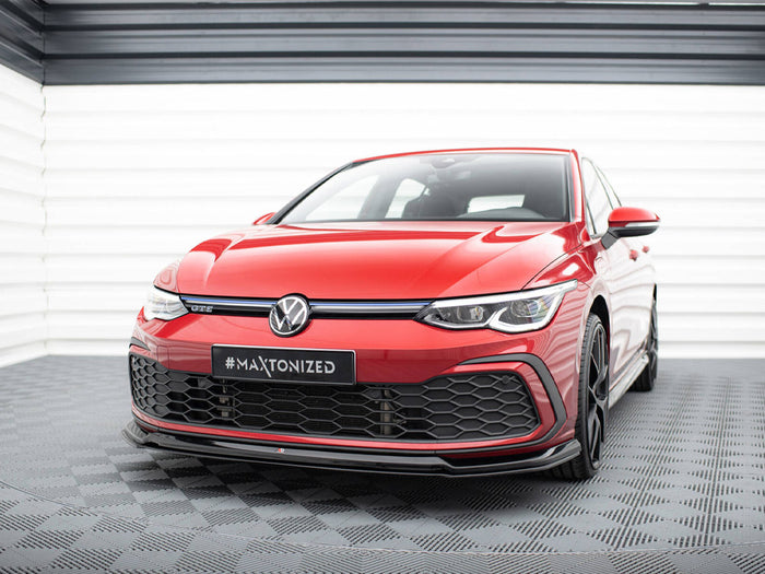 Volkswagen Golf GTI / GTE / R-Line Mk8 Front Splitter V.6 - Maxton Design