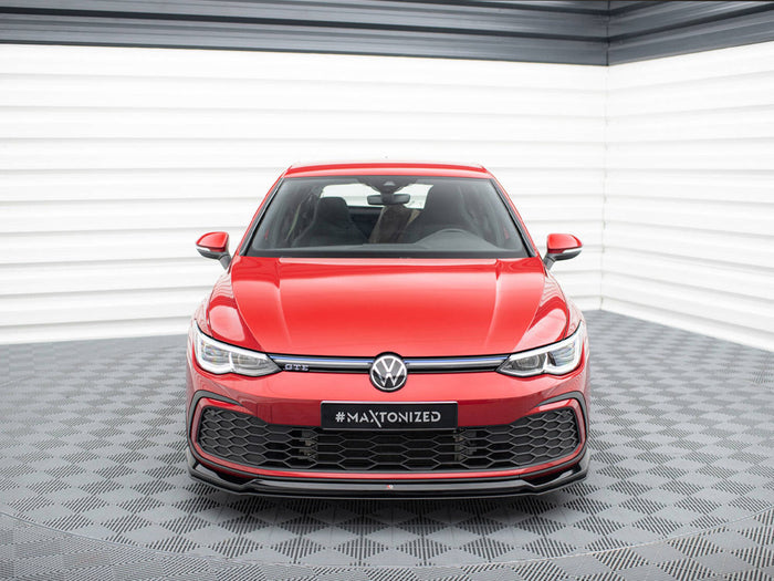 Volkswagen Golf GTI / GTE / R-Line Mk8 Front Splitter V.6 - Maxton Design