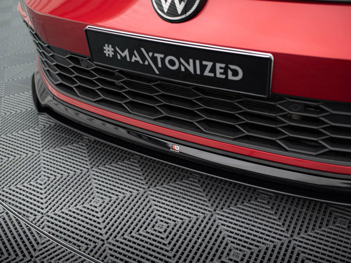 Volkswagen Golf GTI / GTE / R-Line Mk8 Front Splitter V.6 - Maxton Design