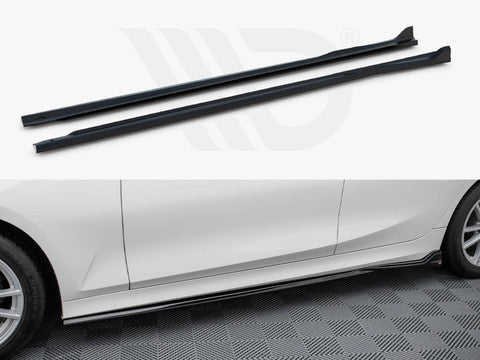 BMW 3 Sedan / Touring G20 / G21 Facelift Side Skirts Diffusers - Maxton Design